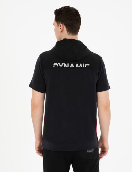 Siyah Regular Fit Sweatshirt - 50282265033