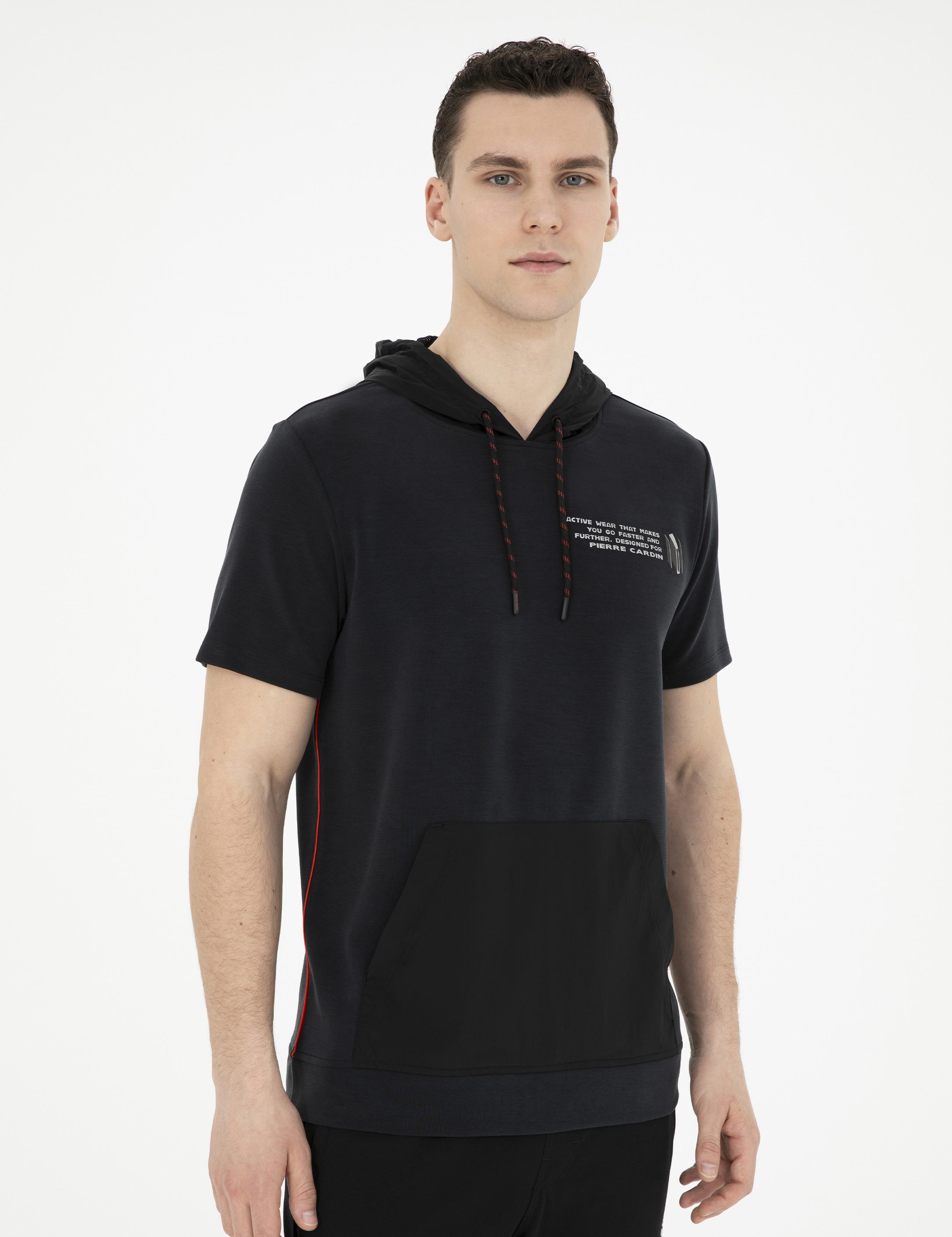 Siyah Regular Fit Sweatshirt