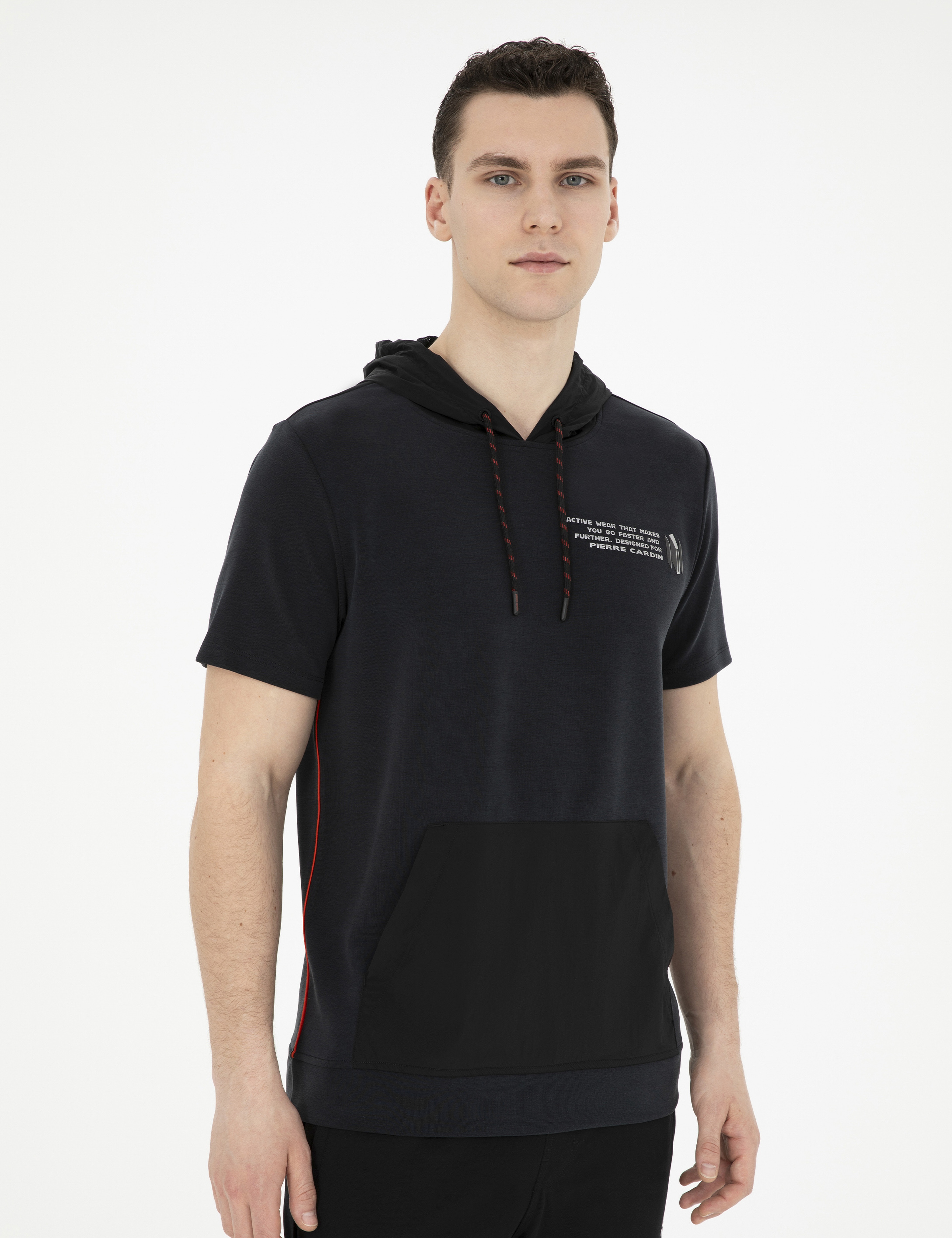 Siyah Regular Fit Sweatshirt - Image 3