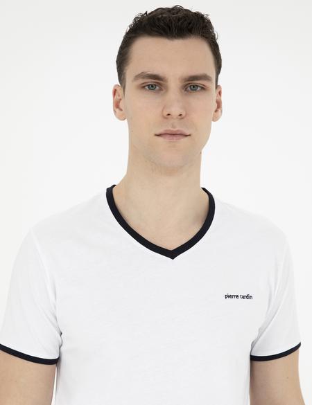 Beyaz Kısakol Şortlu Pijama Takımı - 50294241002