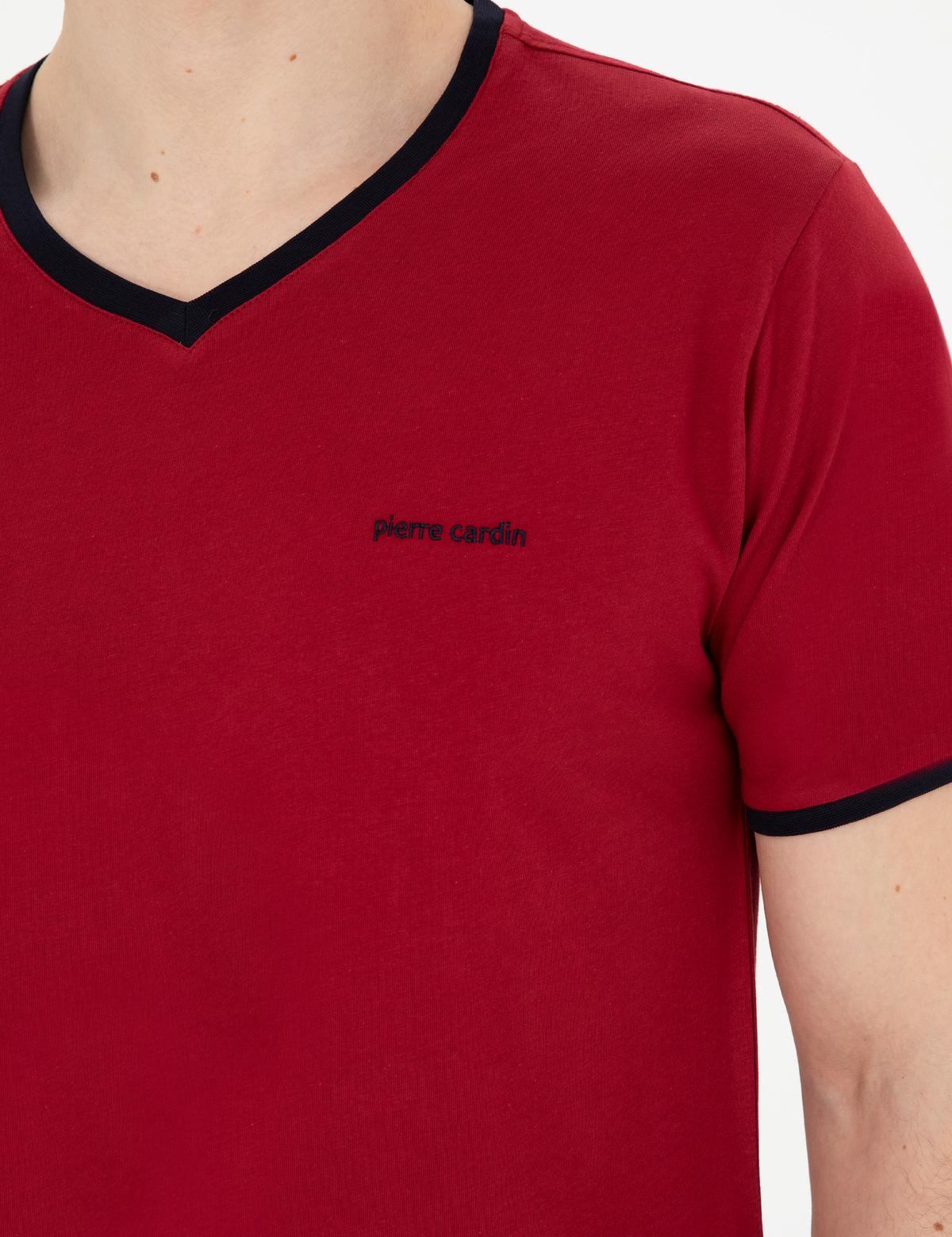 Bordo Kısakol Şortlu Pijama Takımı - 50294241003