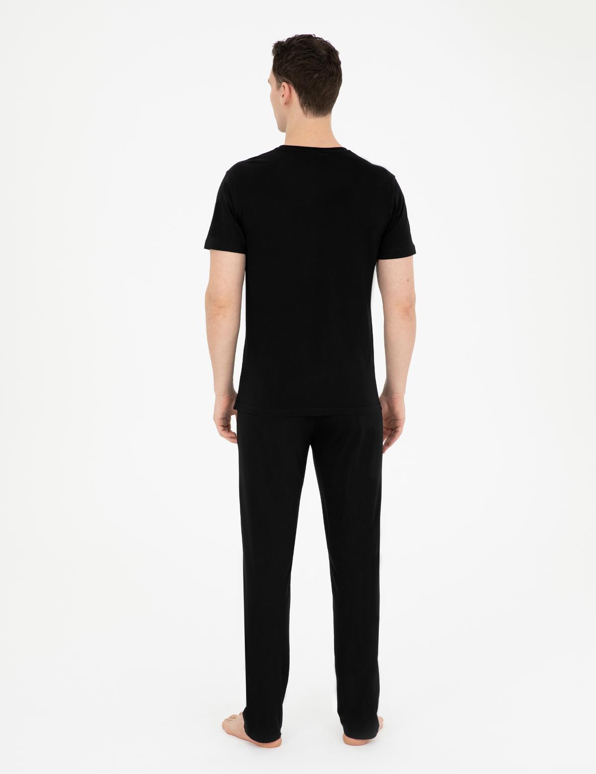 Siyah Kısakol Pijama Takımı - 50294243001