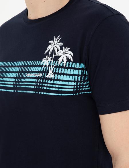 Lacivert Kısakol Pijama Takımı - 50294243002