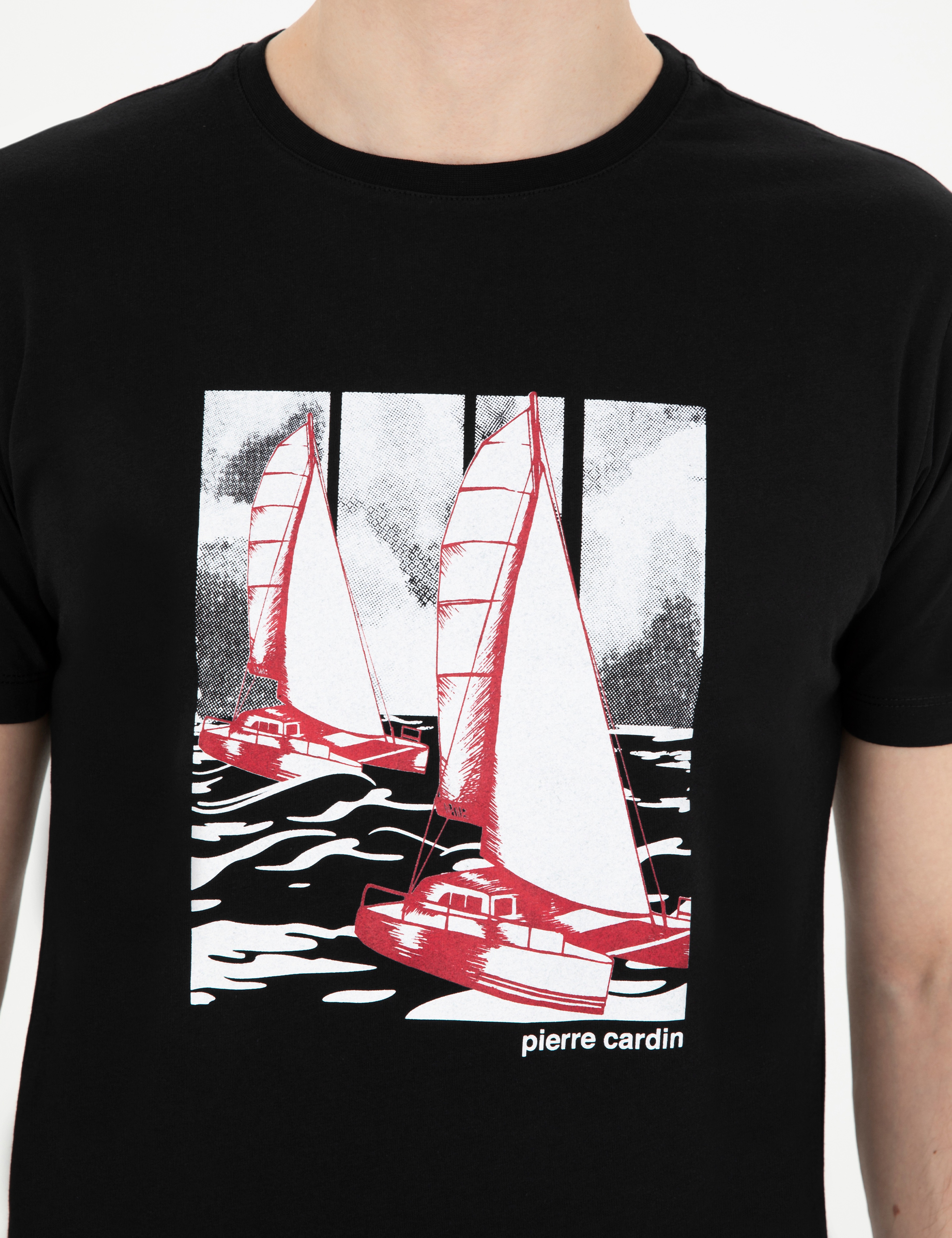 Siyah Kısakol Şortlu Pijama Takımı - Image 7