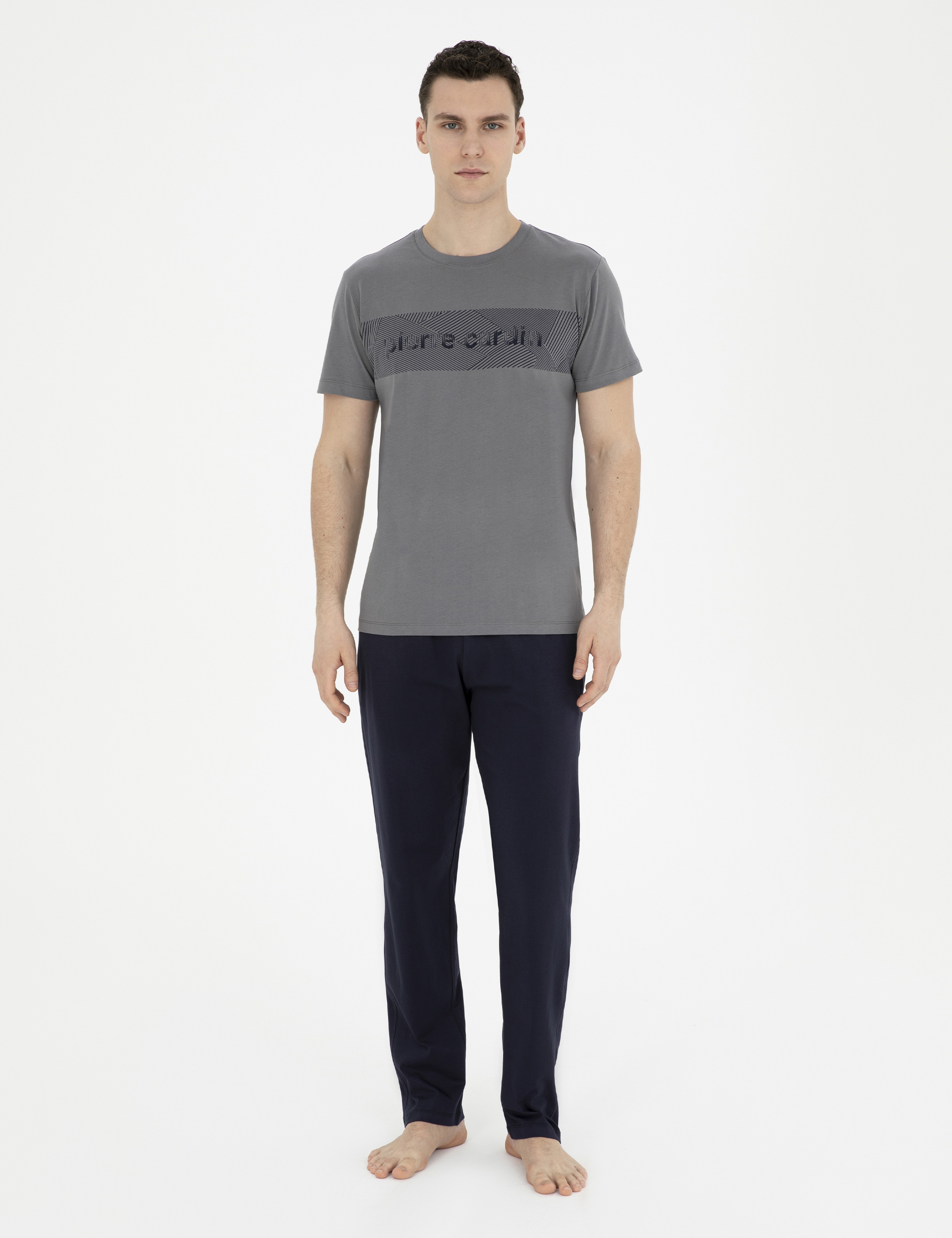 Antrasit Pijama Takımı - Image 1