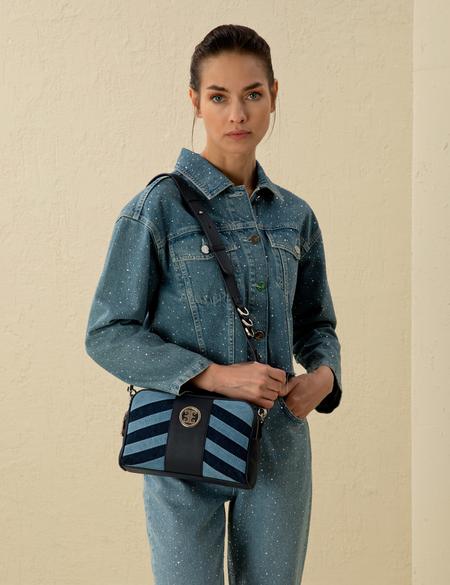 Denim Çapraz Çanta - 50287374002