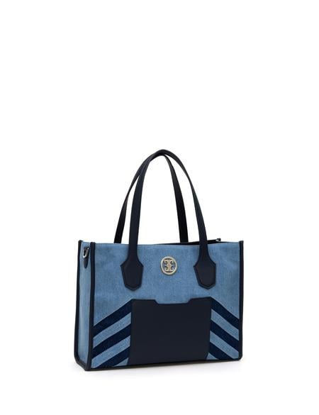 Denim Omuz Çantası - 50287371002