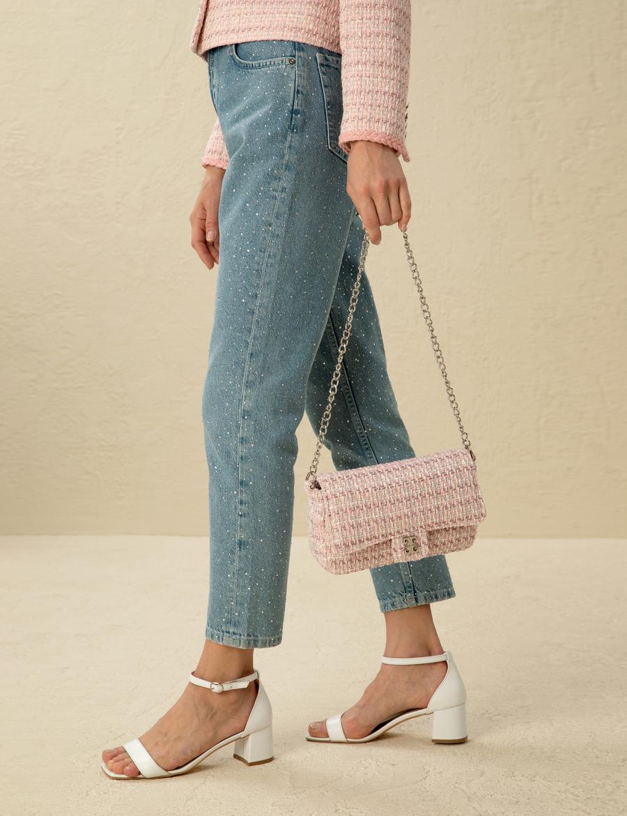 Pembe Omuz Çantası