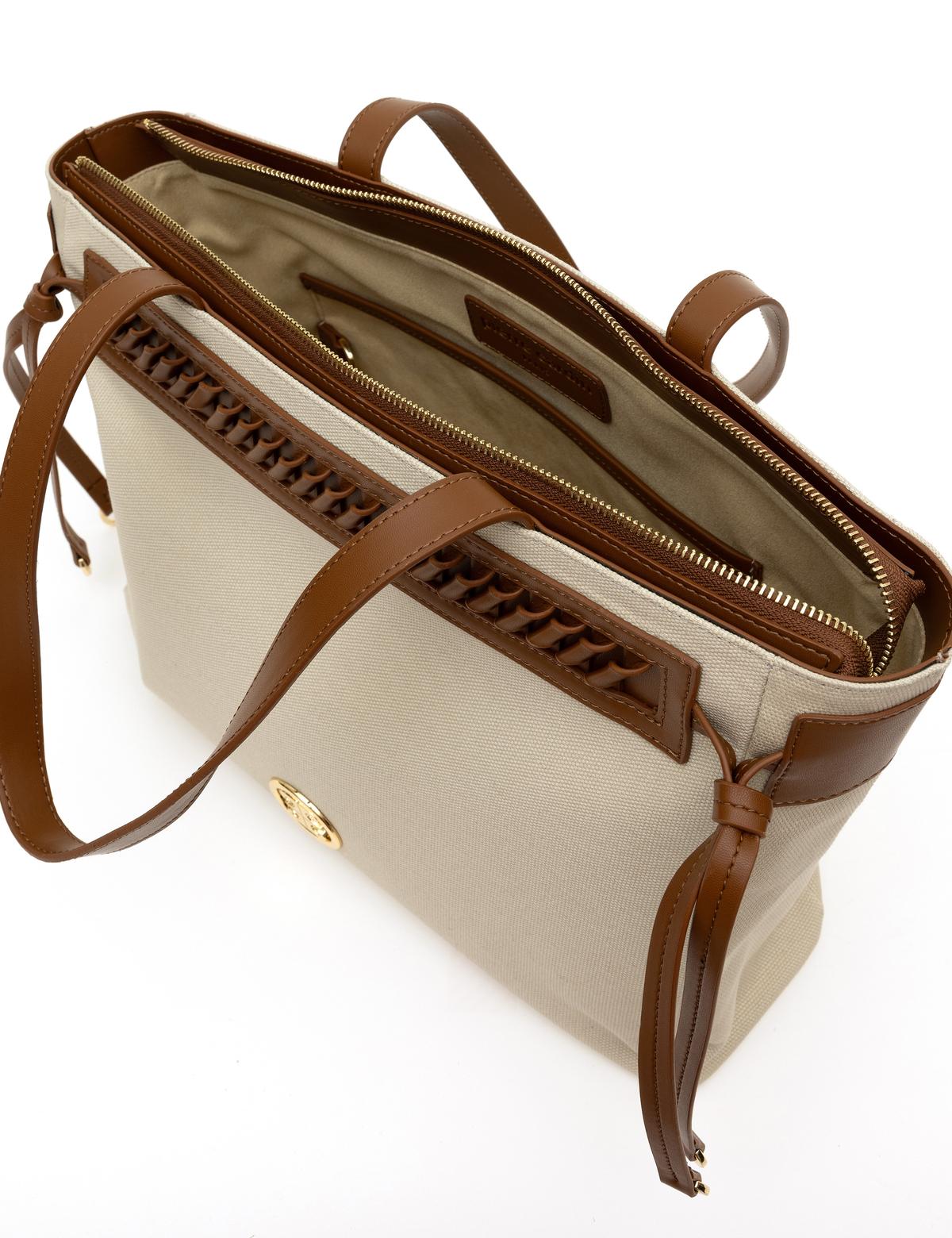 Bej Omuz Çantası - 50287328001