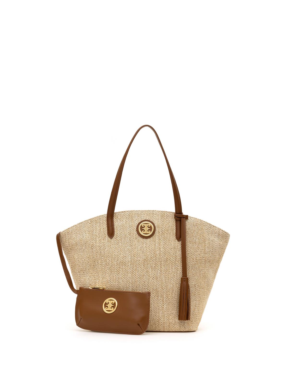 Bej Omuz Çantası - 50287378001