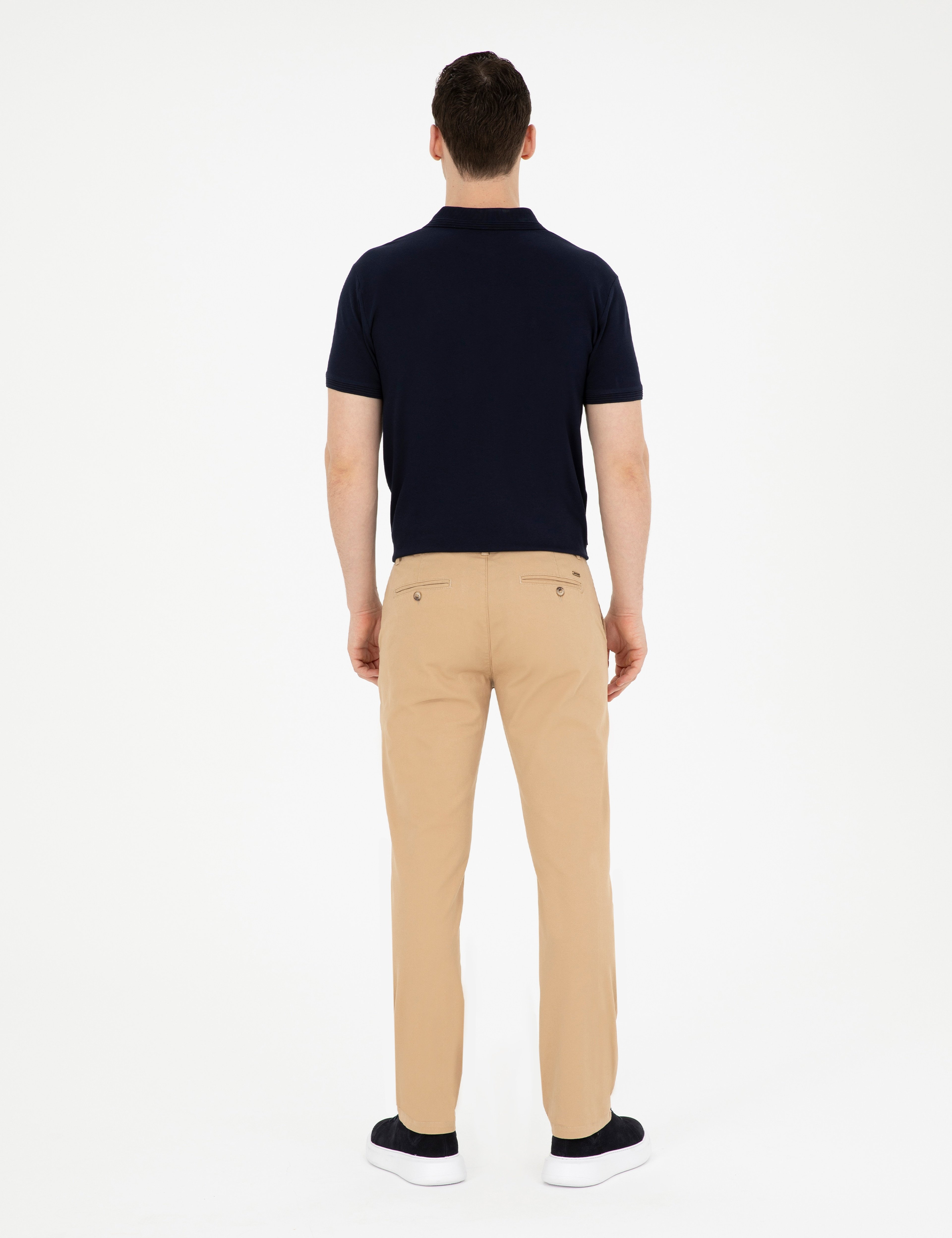 Camel Regular Fit Kanvas Pantolon - Image 4