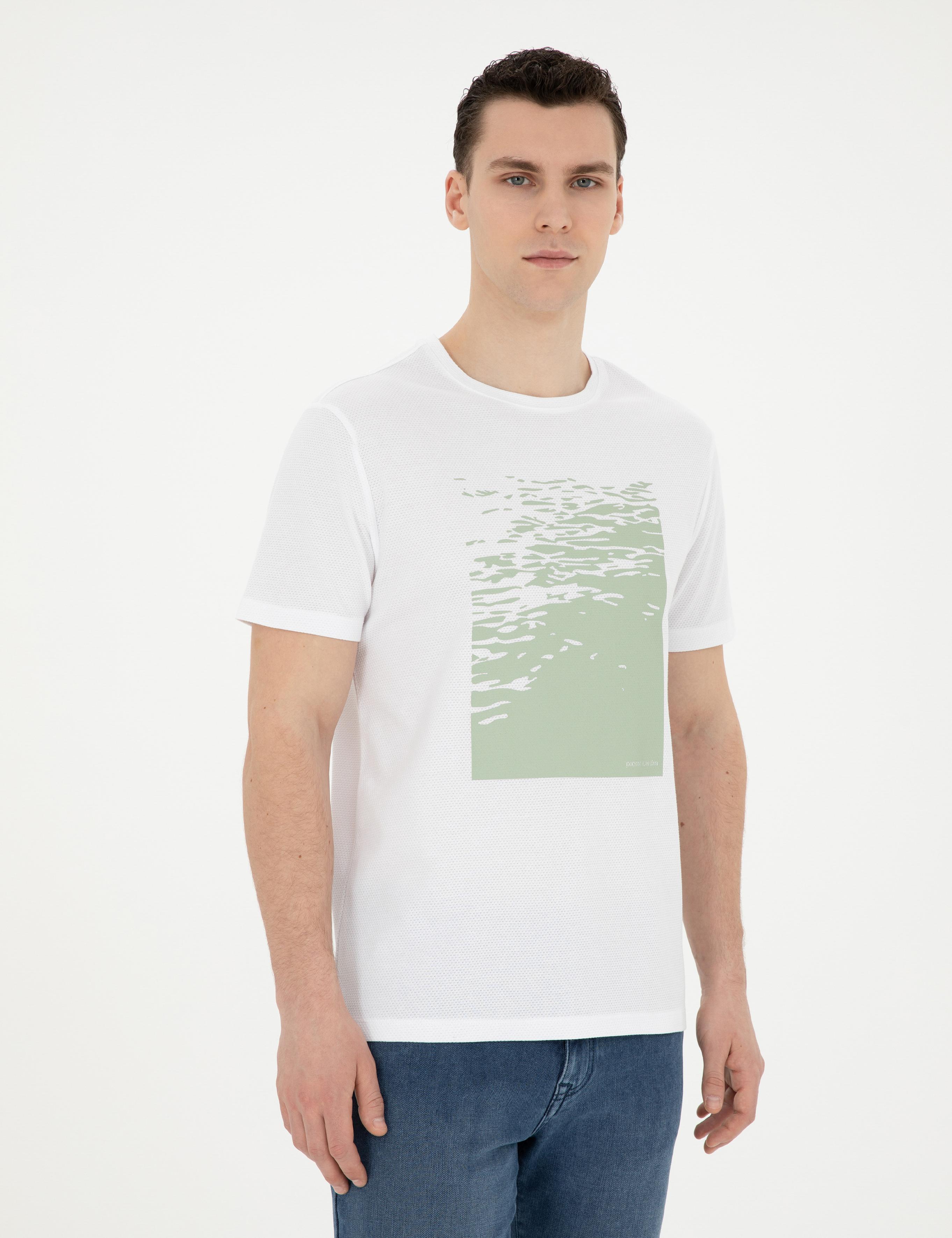 Beyaz Slim Fit Tişört