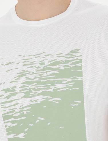Beyaz Slim Fit Tişört