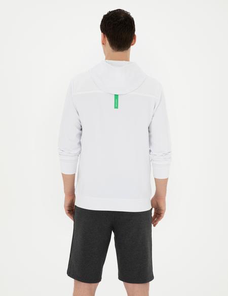 Beyaz Regular Fit Sweatshirt - 50284176024