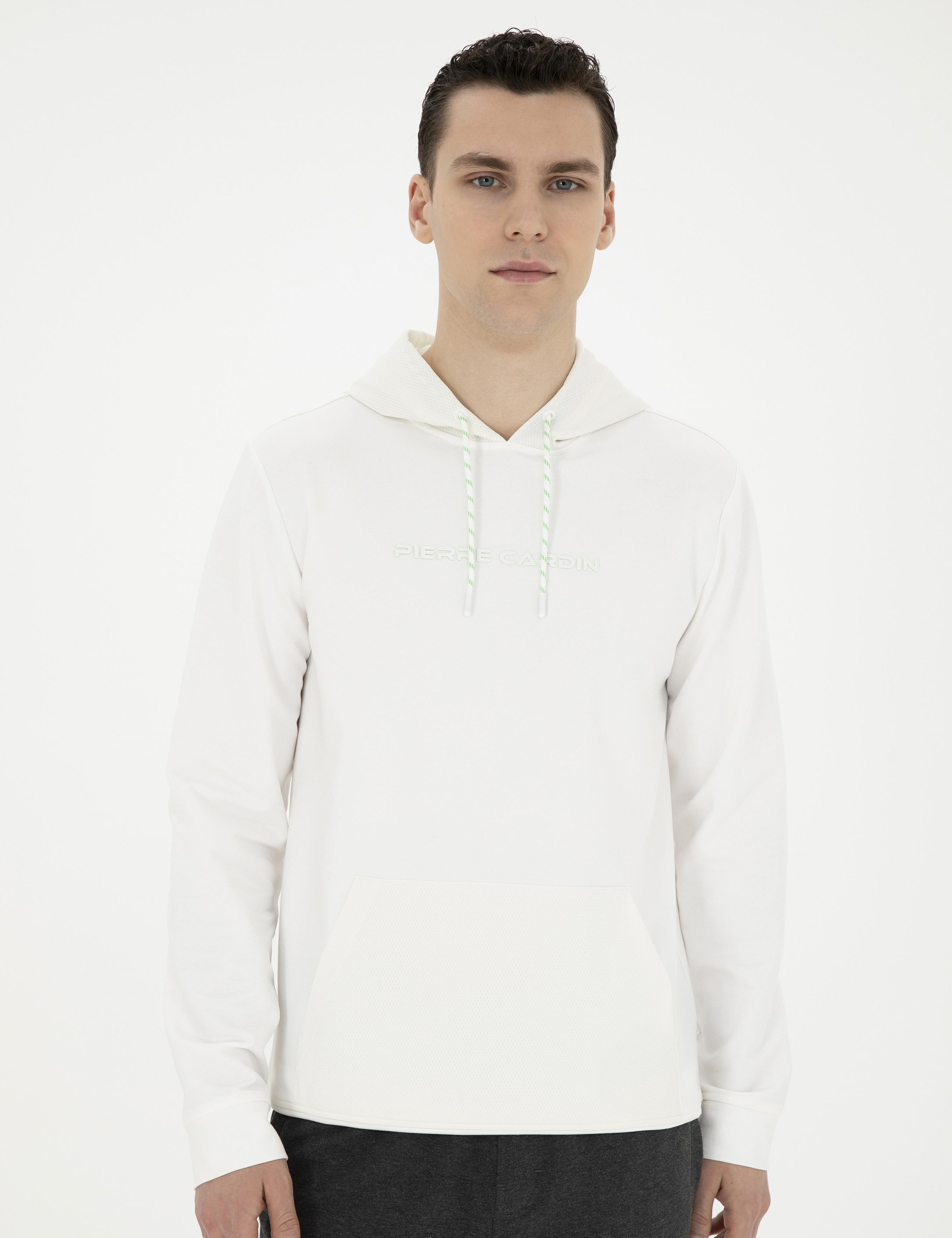 Ekru Regular Fit Sweatshirt