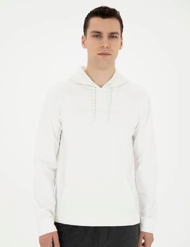 Ekru Regular Fit Sweatshirt