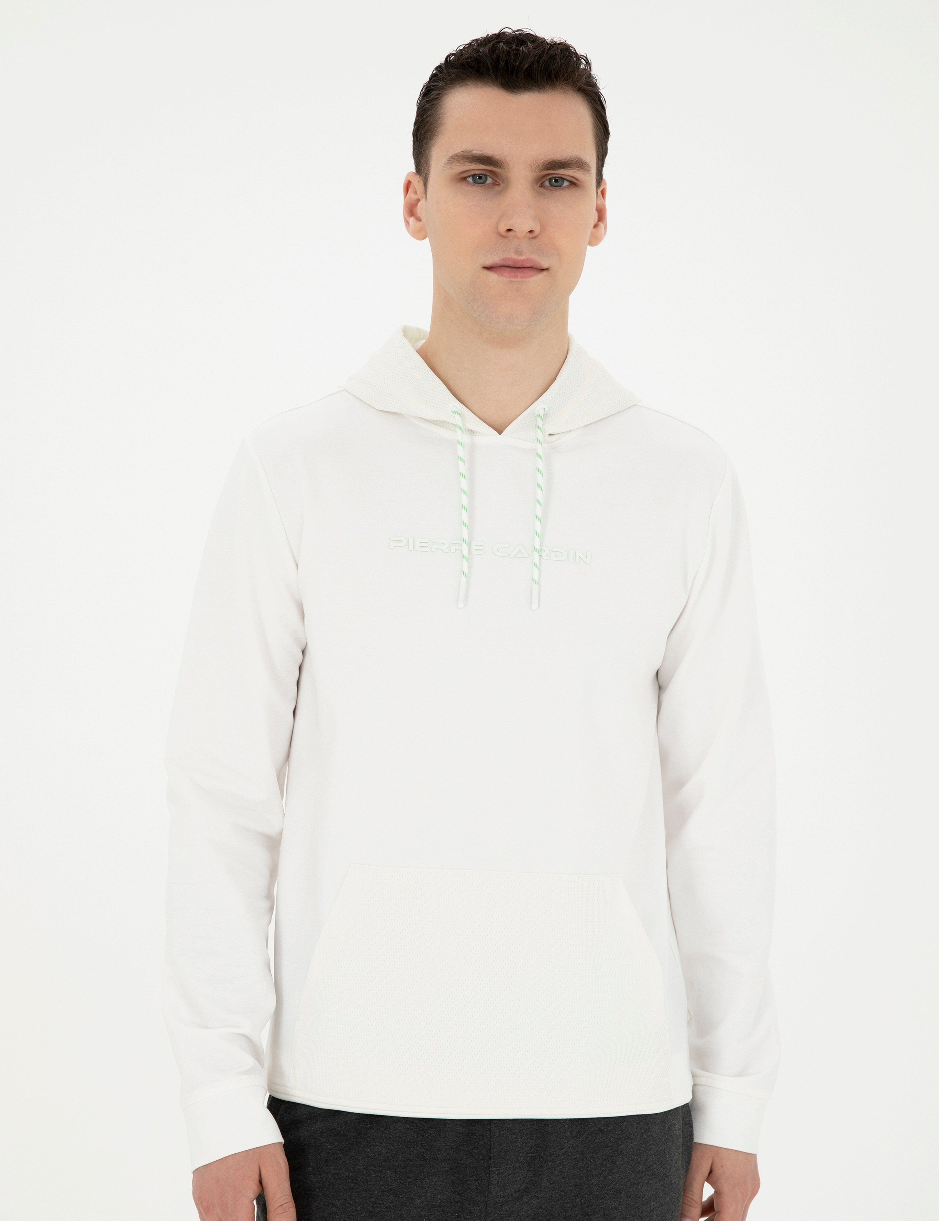 Ekru Regular Fit Sweatshirt