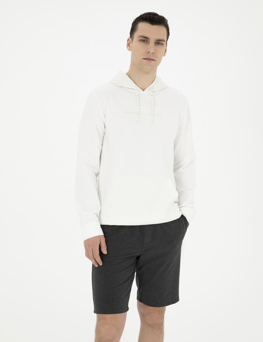 Ekru Regular Fit Sweatshirt