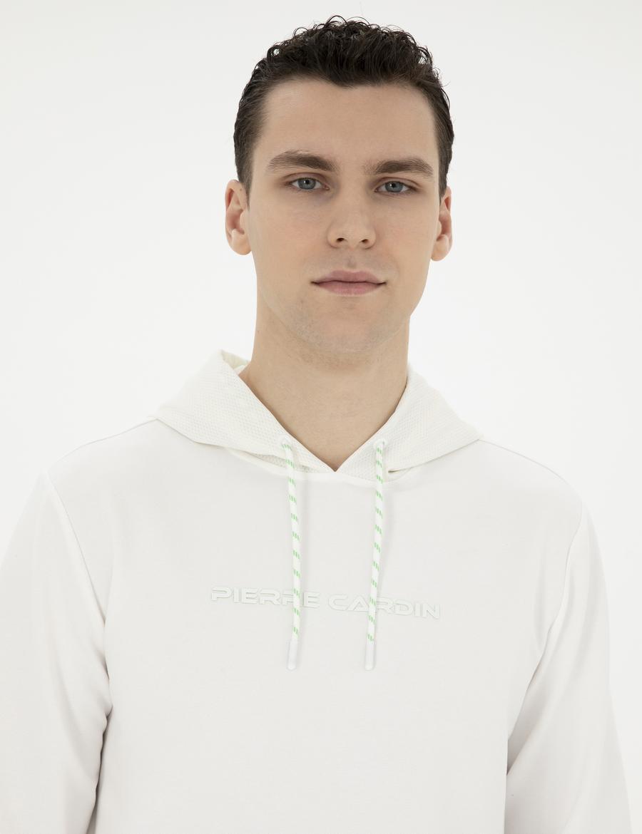 Ekru Regular Fit Sweatshirt