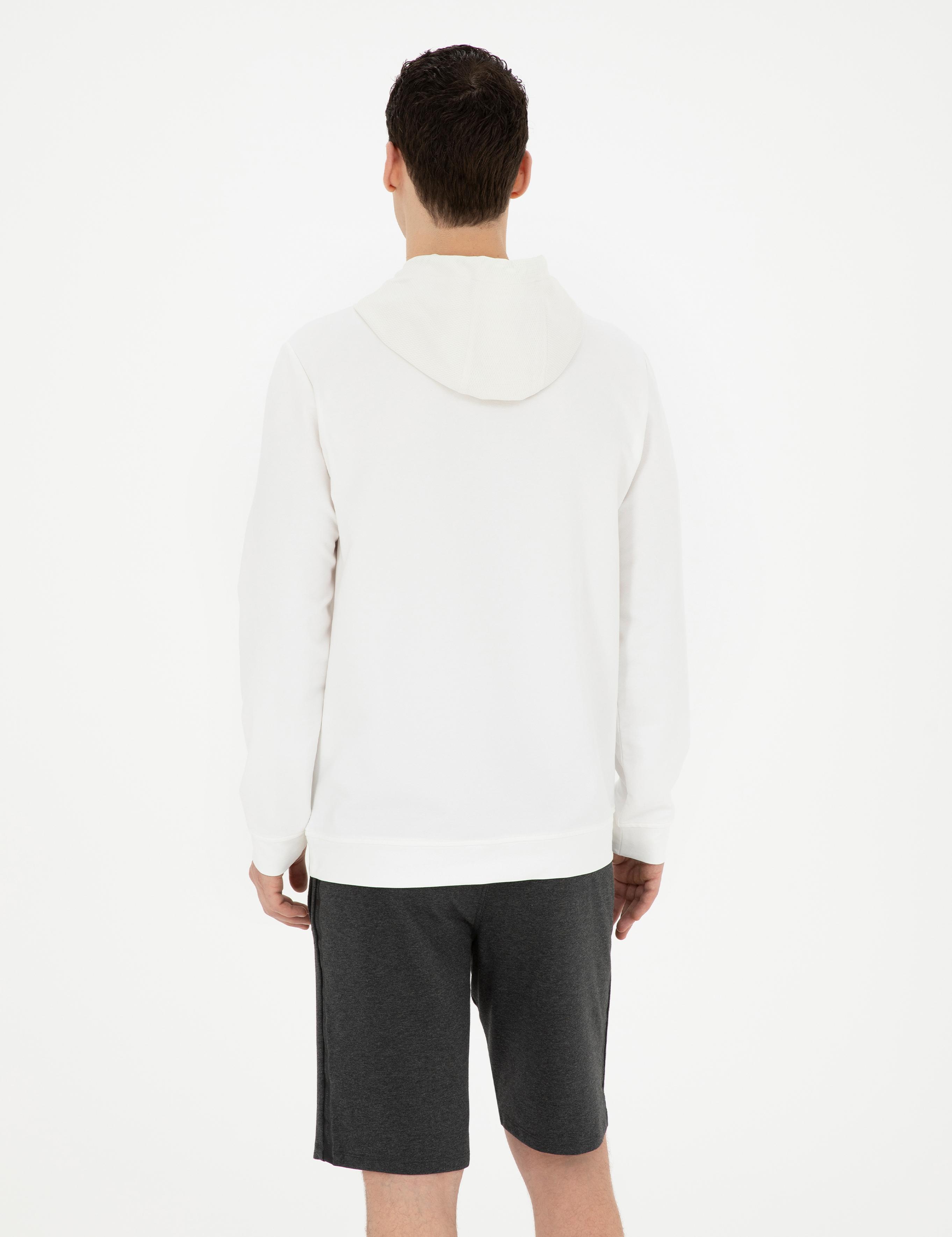 Ekru Regular Fit Sweatshirt