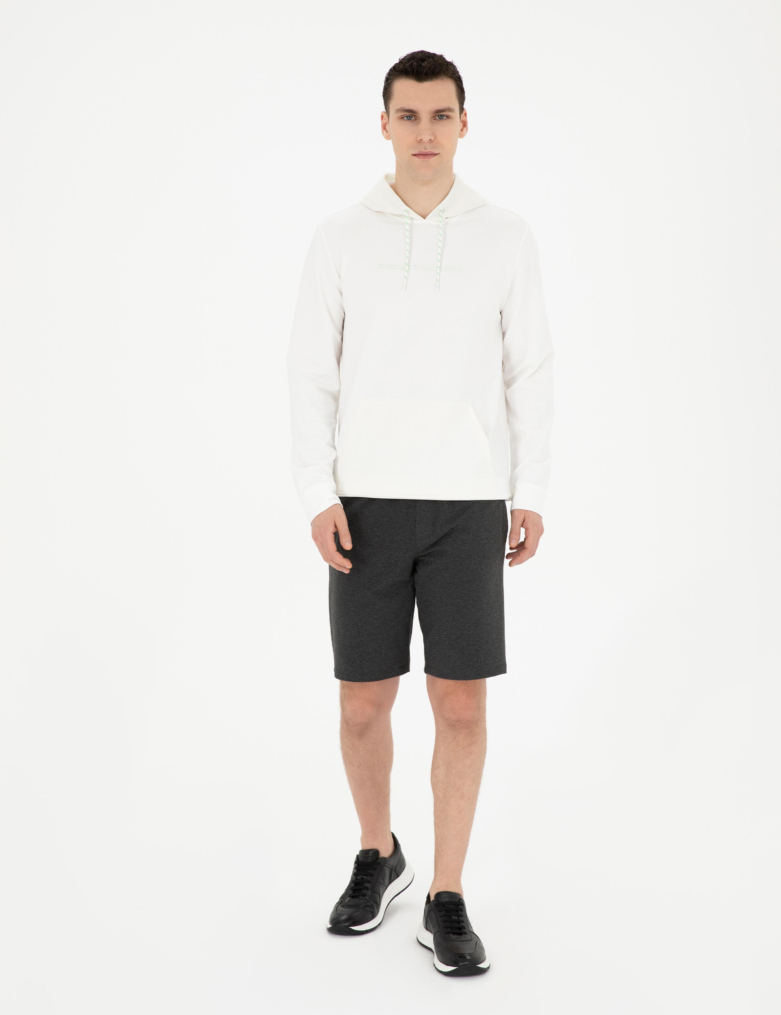 Ekru Regular Fit Sweatshirt