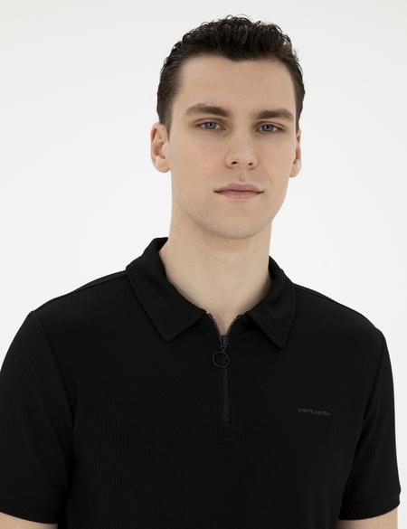 Siyah Regular Fit Tişört - 50282049024