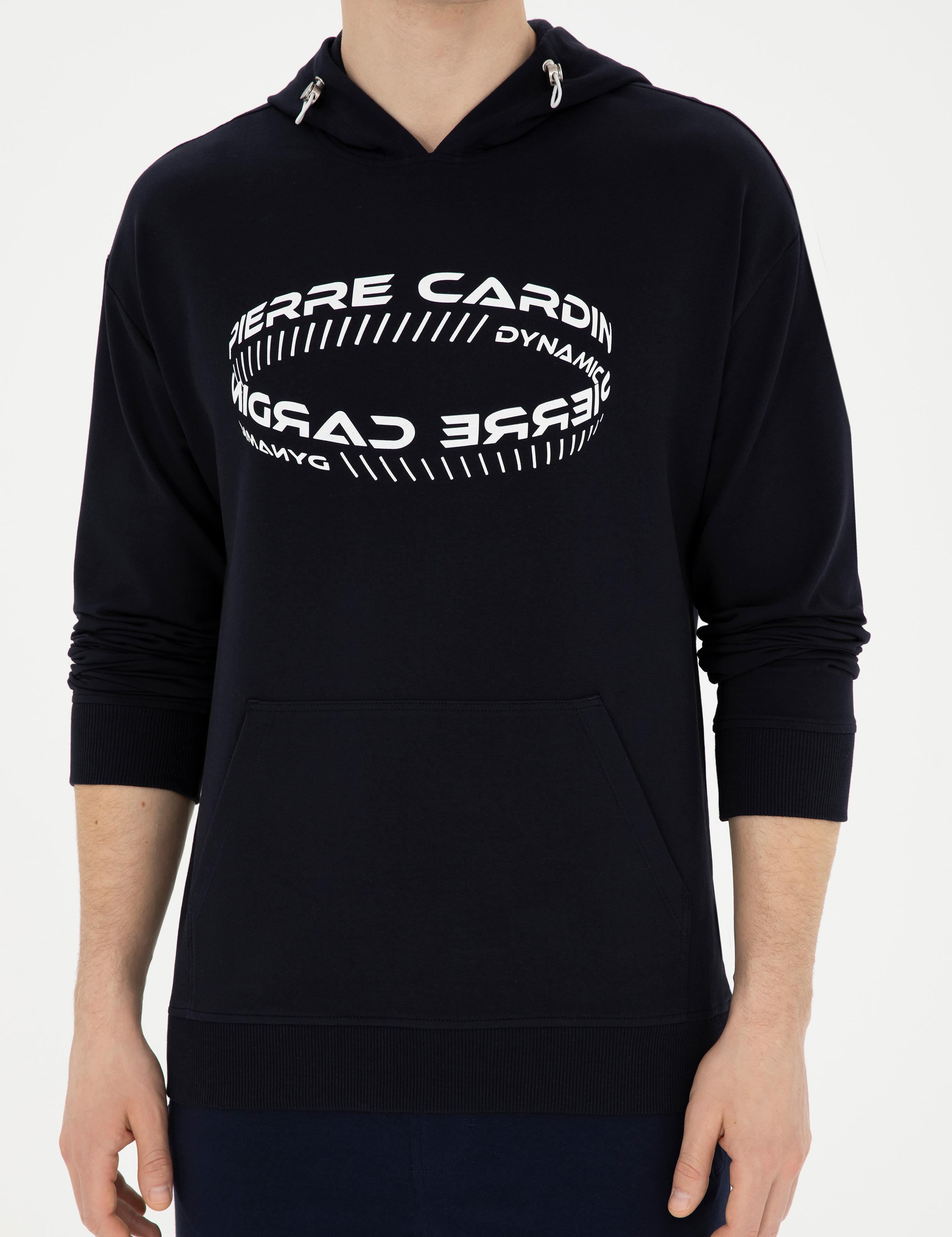 Lacivert Regular Fit Sweatshirt