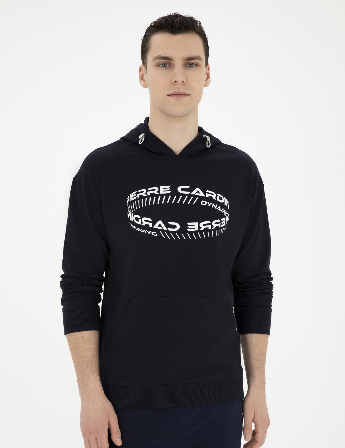 Lacivert Regular Fit Sweatshirt - 50285219037