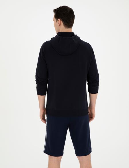 Lacivert Regular Fit Sweatshirt - 50285219037