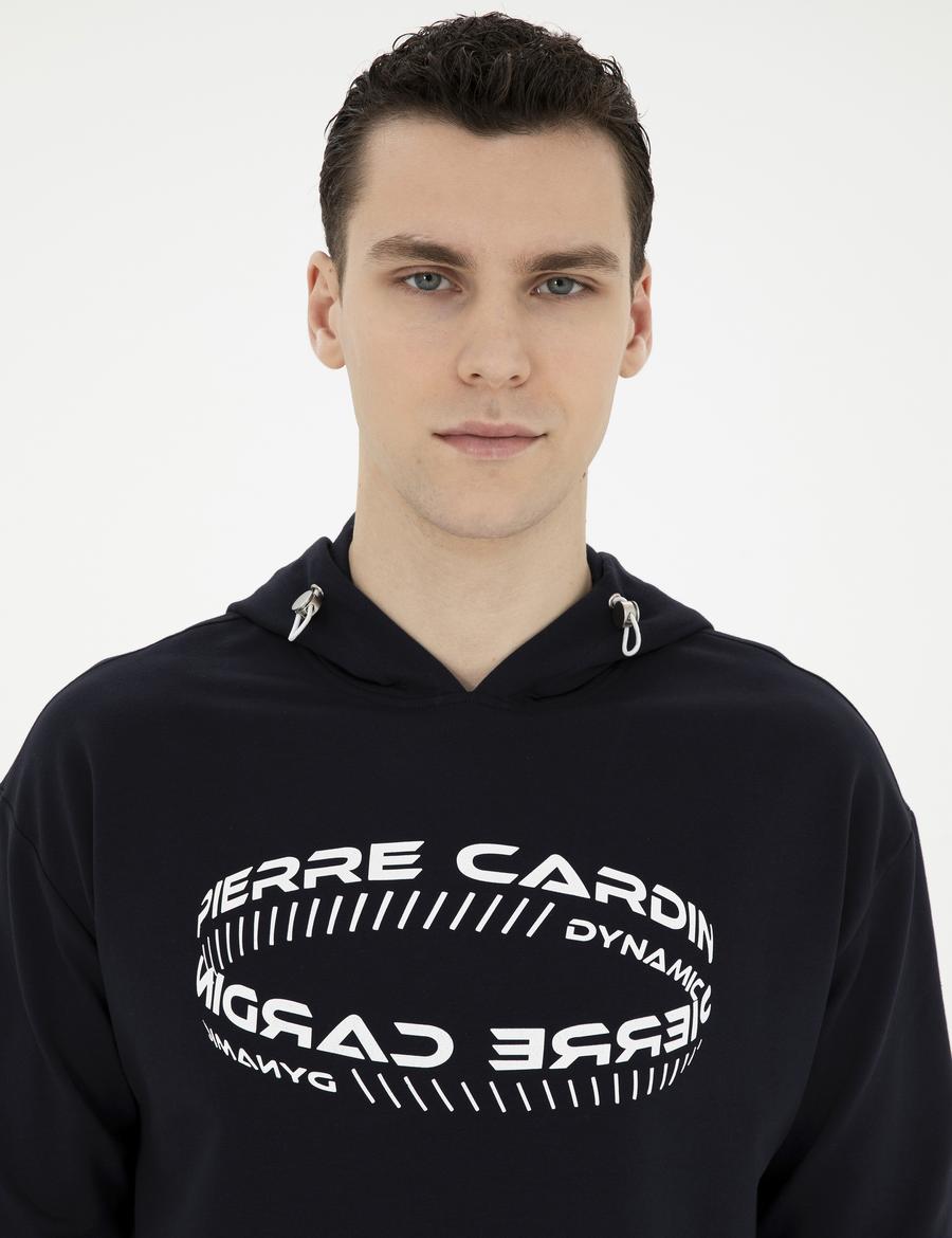 Lacivert Regular Fit Sweatshirt