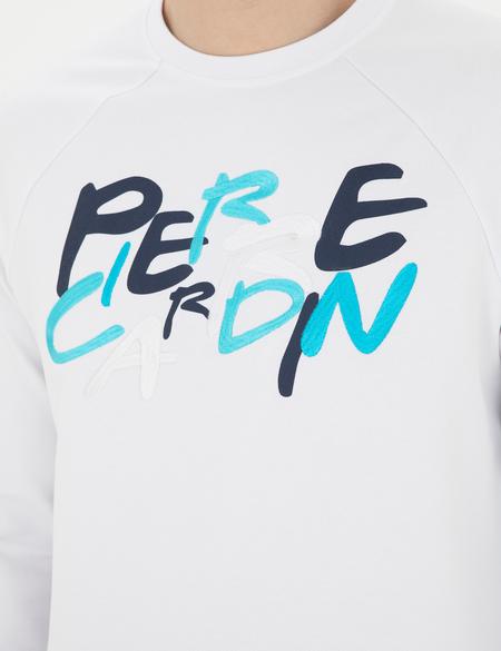 Beyaz Regular Fit Sweatshirt - 50285538016