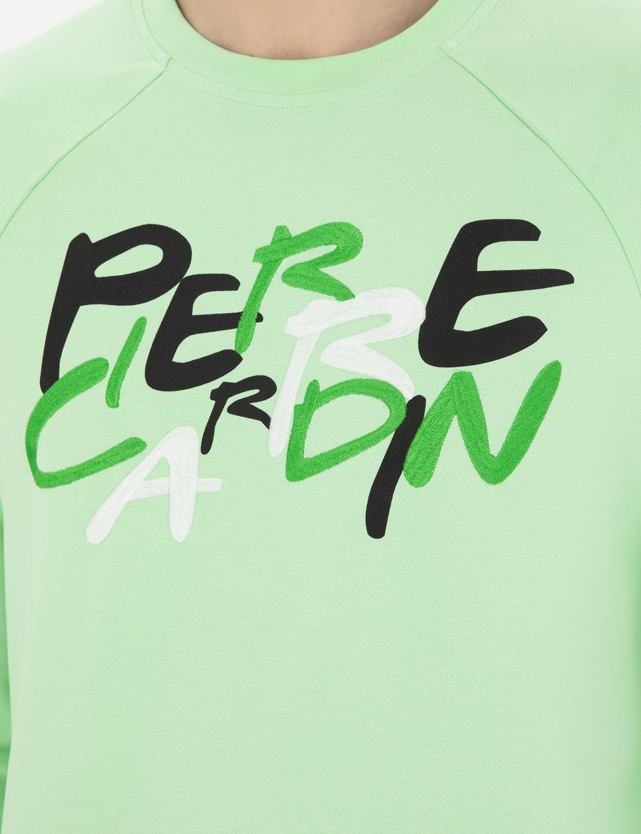 Fıstık Yeşili Regular Fit Sweatshirt