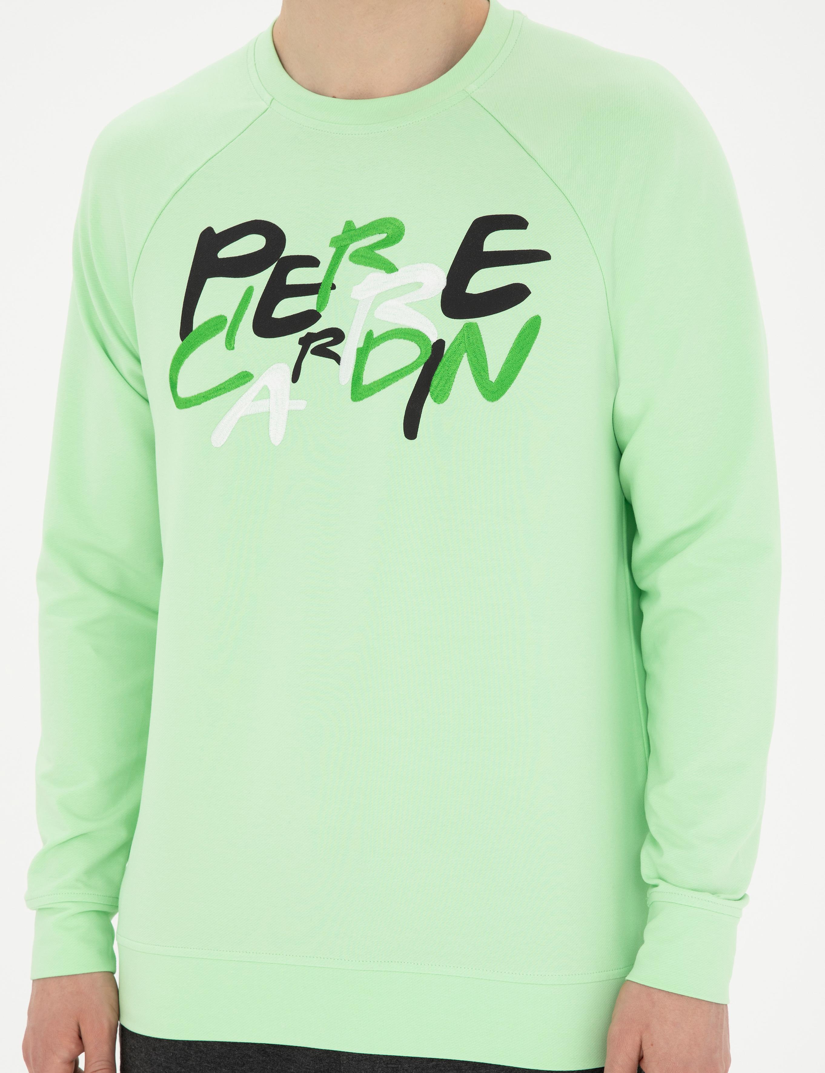 Fıstık Yeşili Regular Fit Sweatshirt