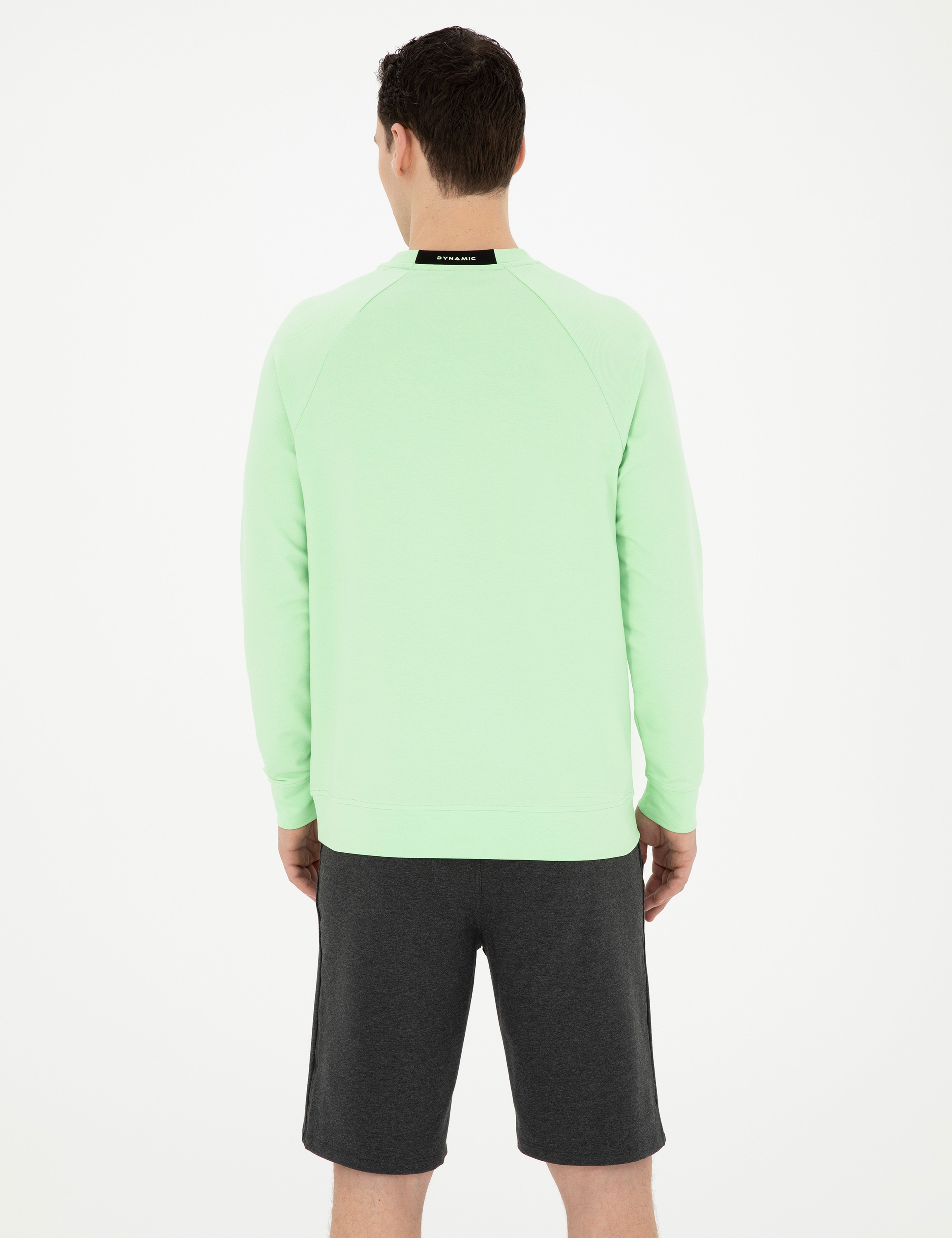 Fıstık Yeşili Regular Fit Sweatshirt