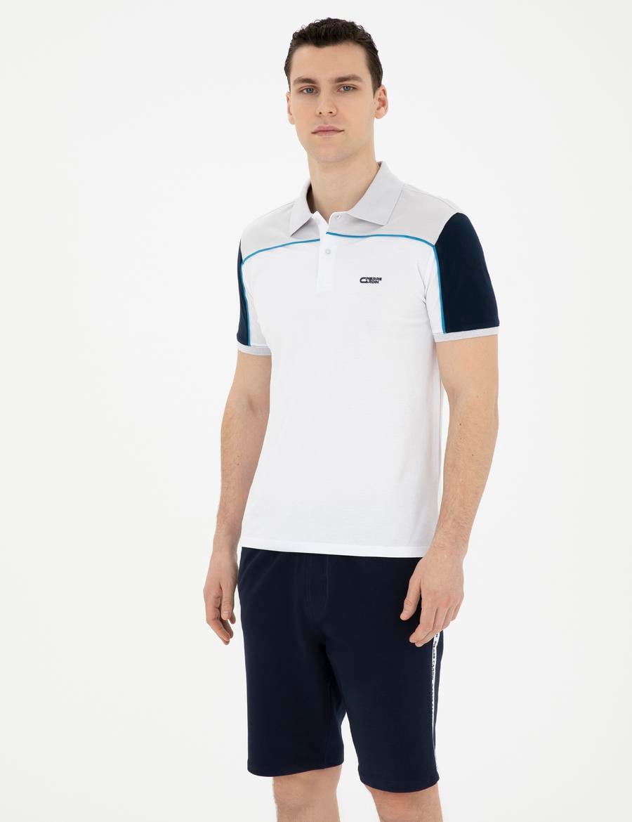 Beyaz Slim Fit Tişört