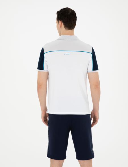 Beyaz Slim Fit Tişört - 50284174013