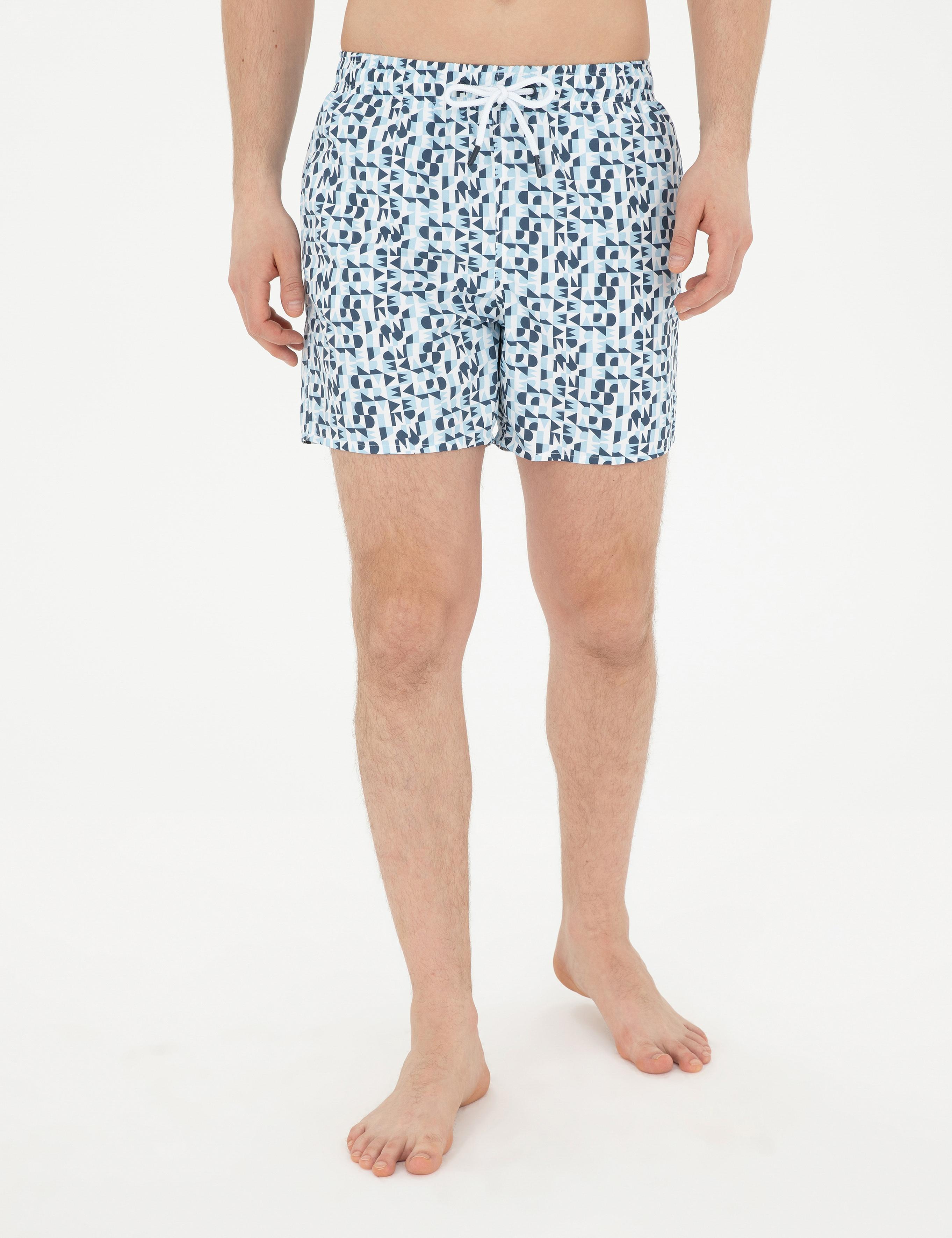 Lacivert Deniz Şortu