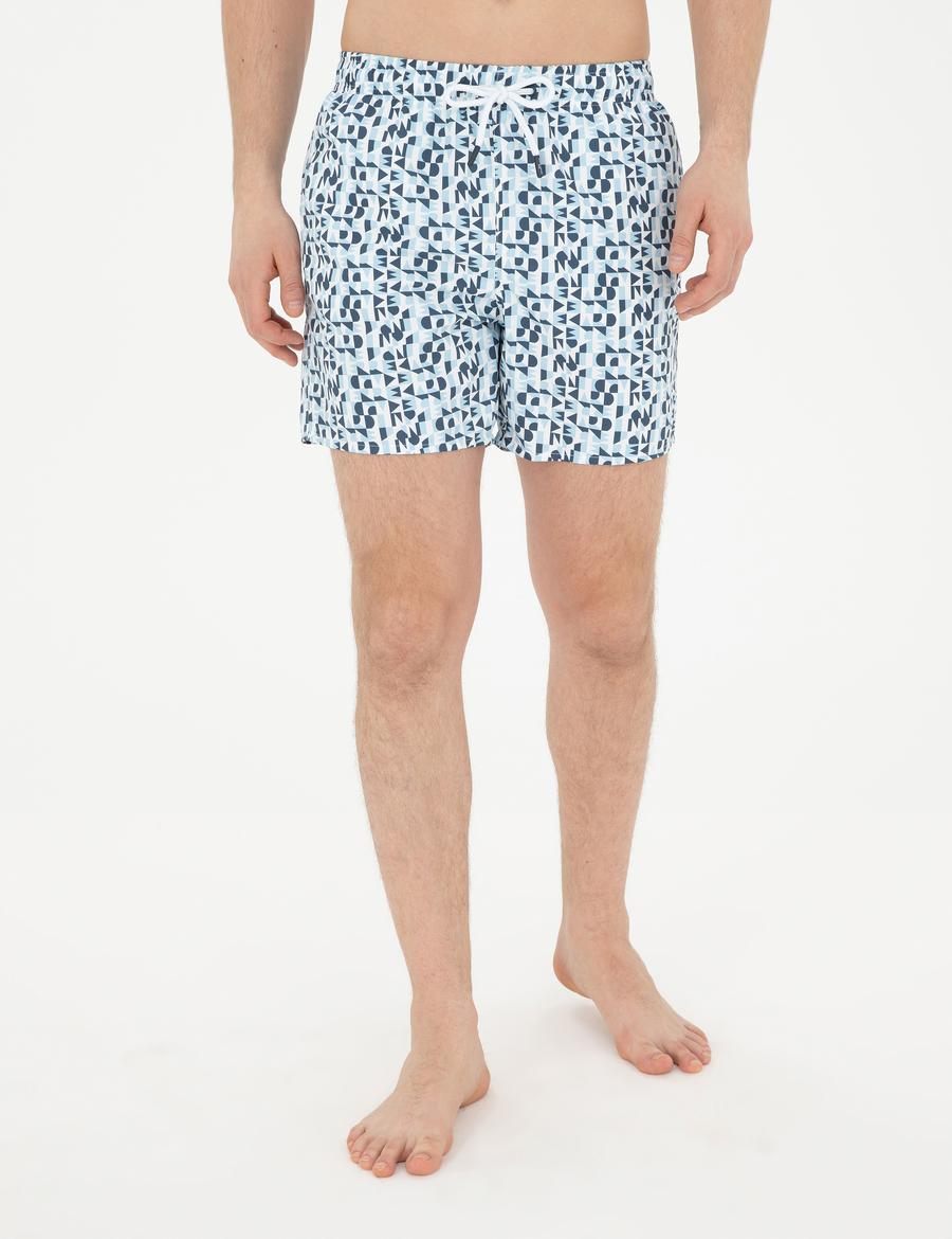 Lacivert Deniz Şortu