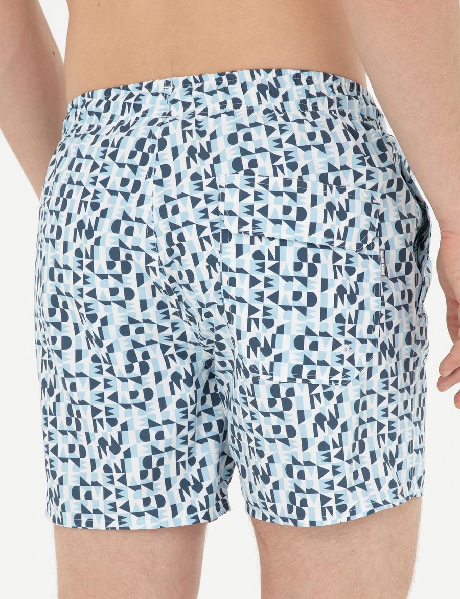 Lacivert Deniz Şortu