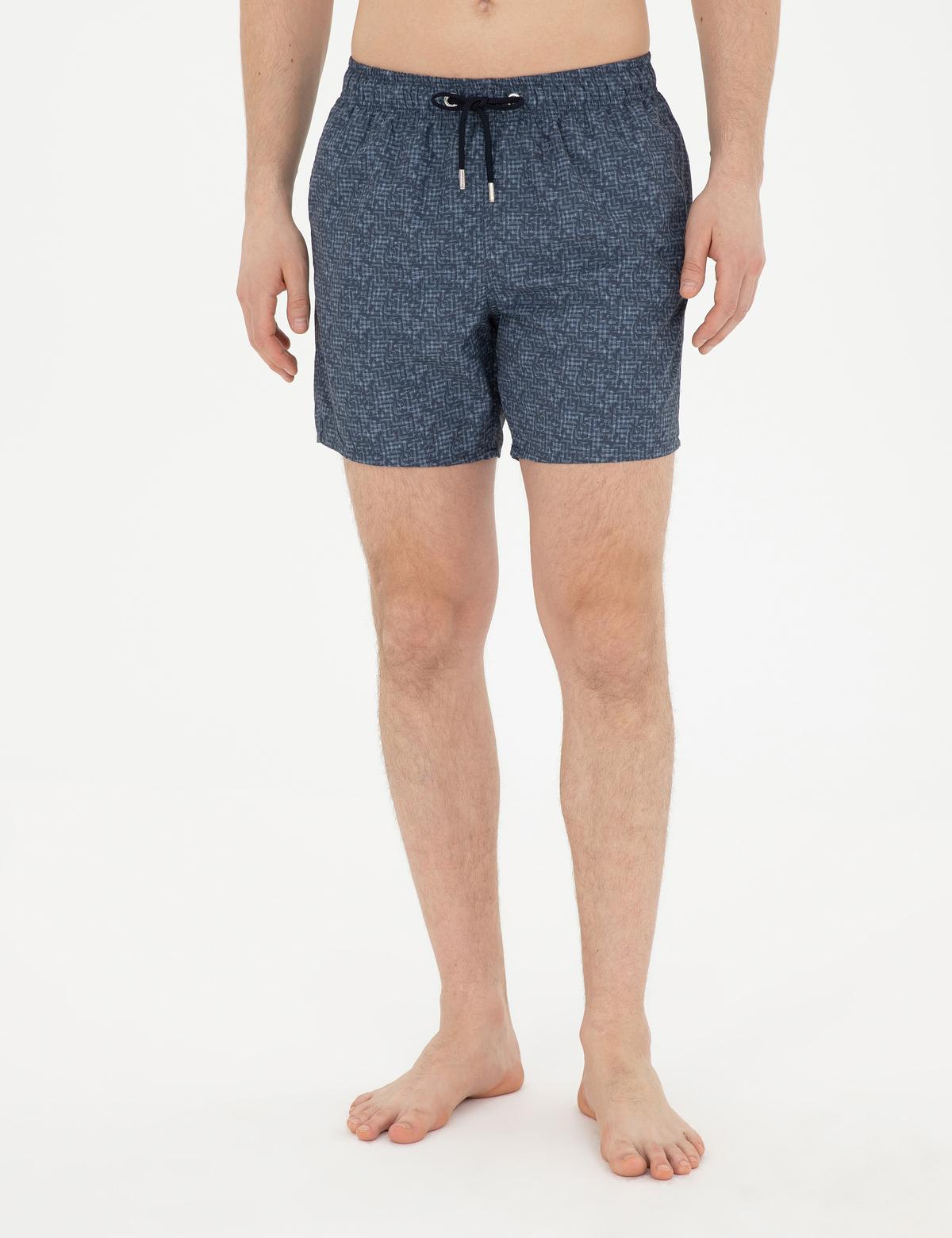 Lacivert Deniz Şortu - 50288232004