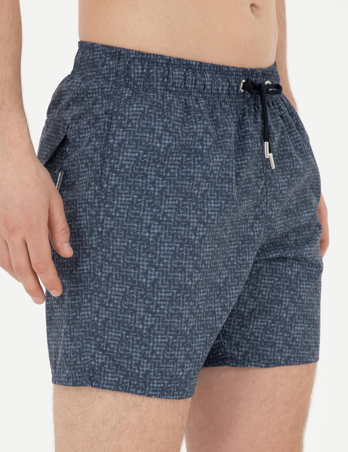 Lacivert Deniz Şortu - 50288232004