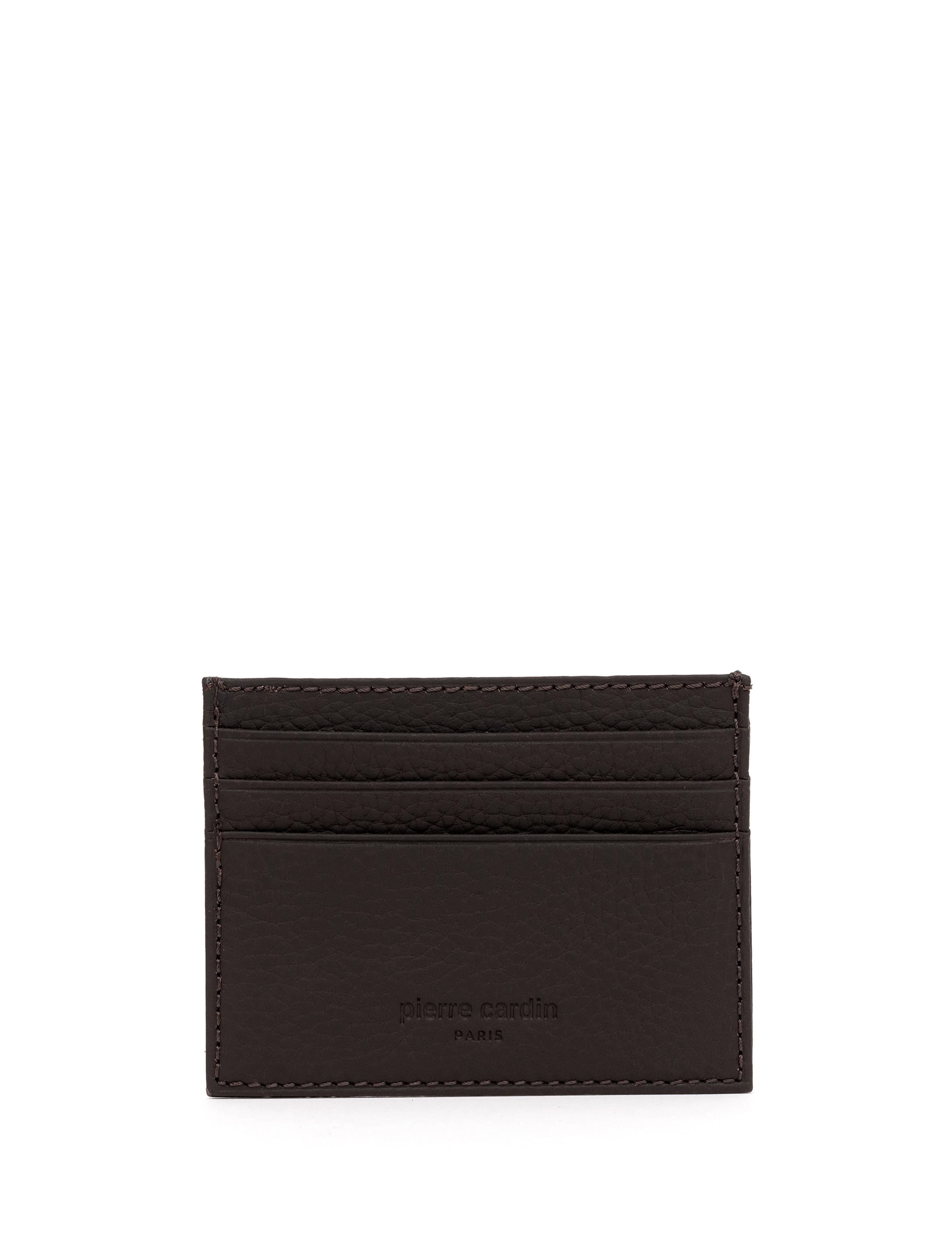 Erkek Kahverengi Deri Kartlık