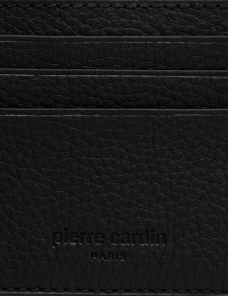 Erkek Siyah Deri Kartlık - 50294625002