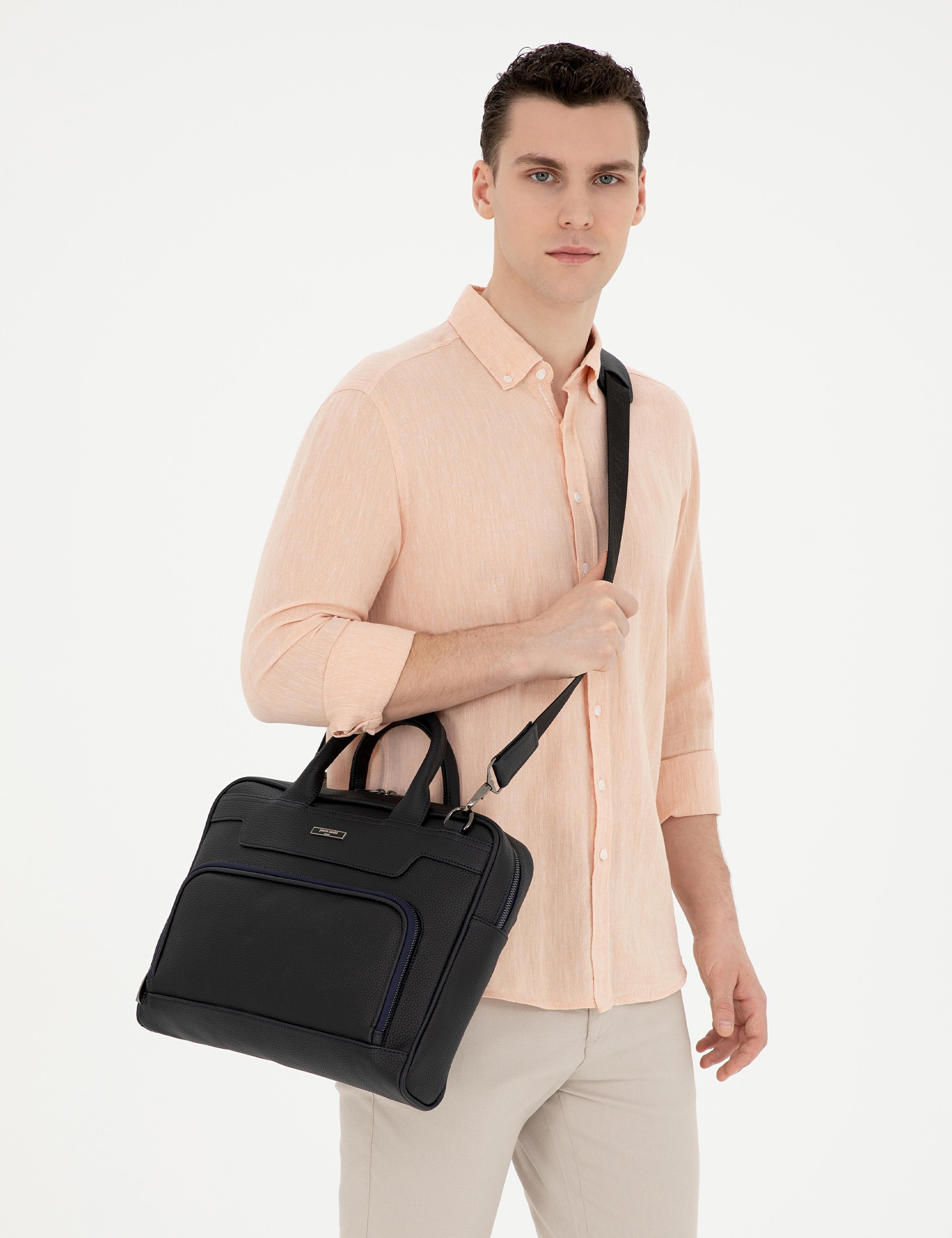 Erkek Lacivert Evrak Çantası