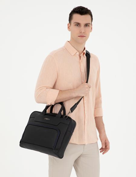 Erkek Lacivert Evrak Çantası - 50288747001