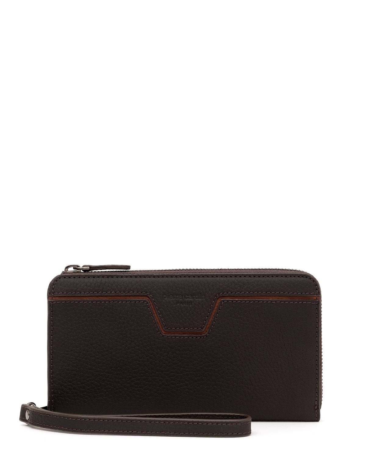 Erkek Kahverengi Deri Cüzdan - 50294319001