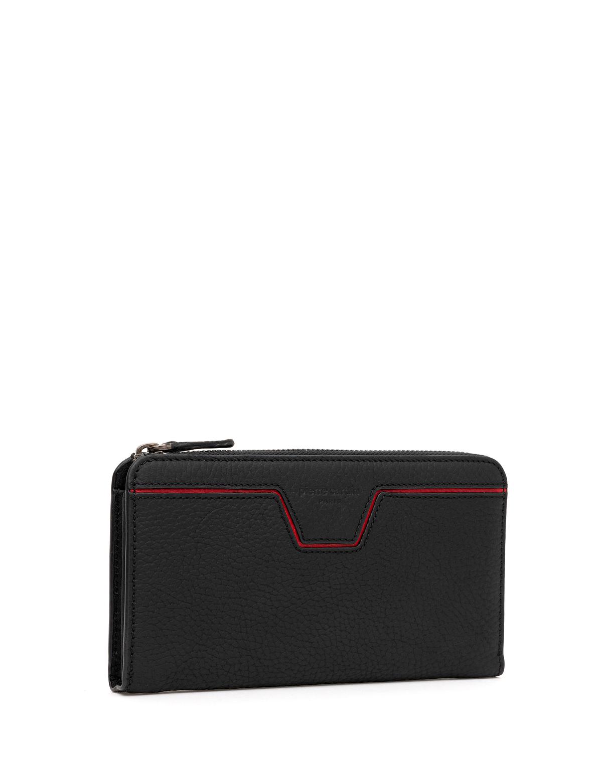 Erkek Siyah Deri Cüzdan - 50294319002