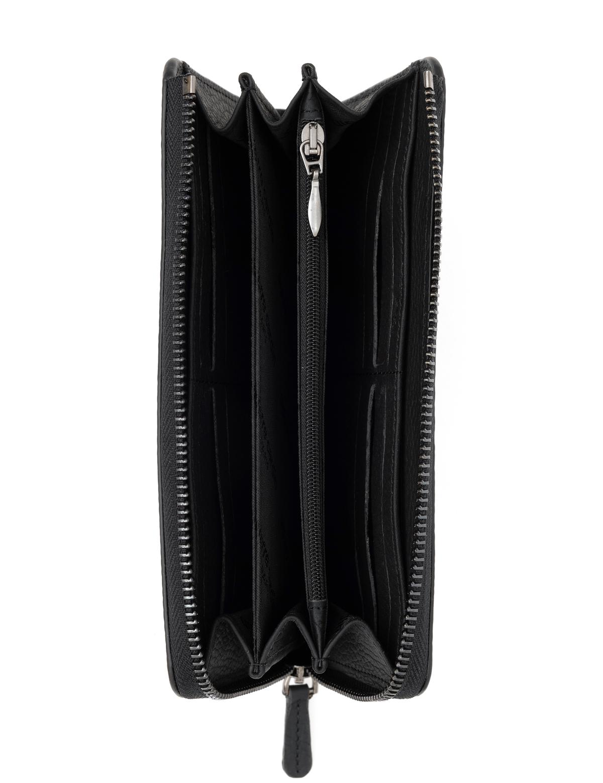 Erkek Siyah Deri Cüzdan - 50294319002