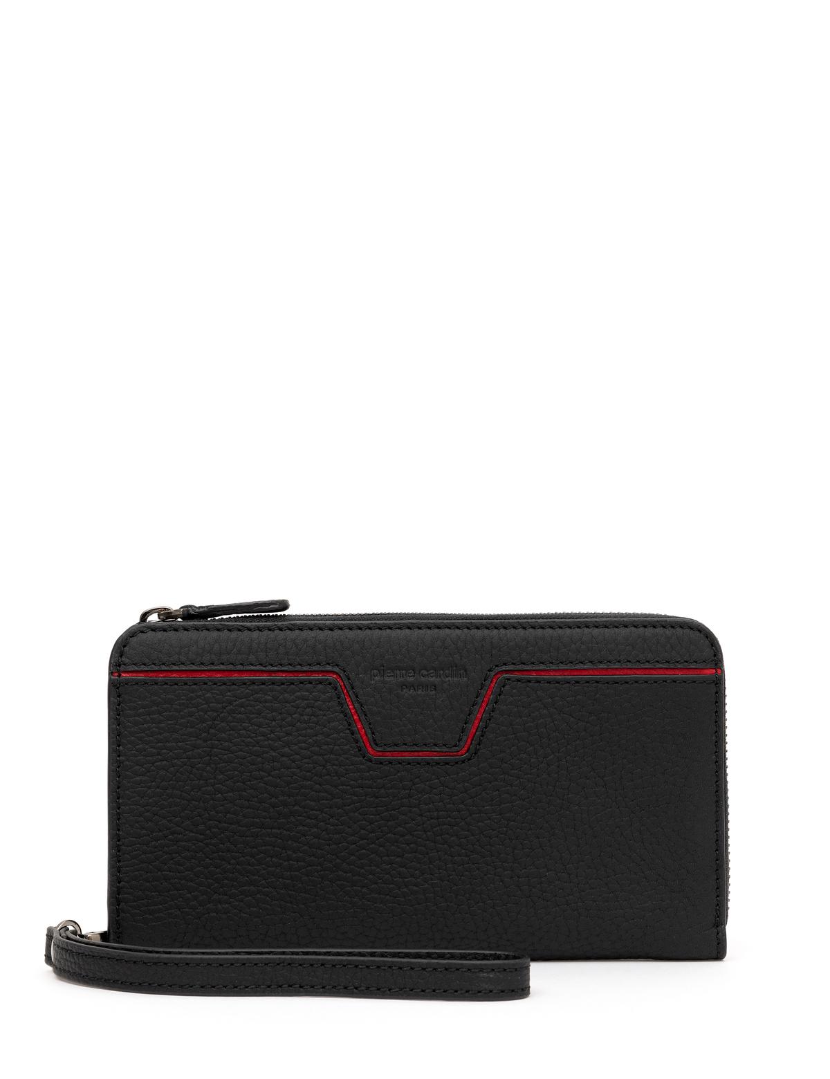 Erkek Siyah Deri Cüzdan - 50294319002