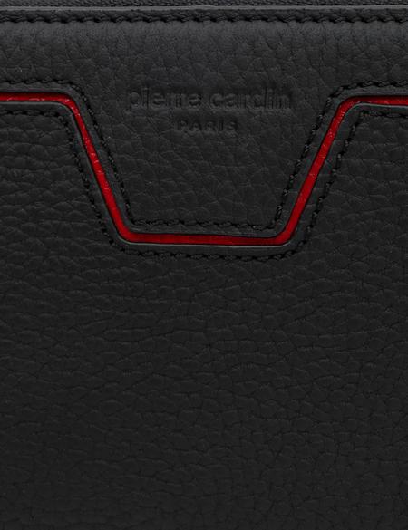 Erkek Siyah Deri Cüzdan - 50294319002